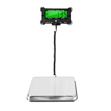 2X(PS21 Digital Scale 200KG Electronic Postal Scale Stainless Steel Floor2516
