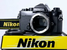 New Seal🌸[Near MINT] Nikon FE Black SLR 35mm Film Camera Body Only From Japan