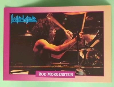 1991 Brockum Rock Cards #72 Rod Morgenstein - Winger