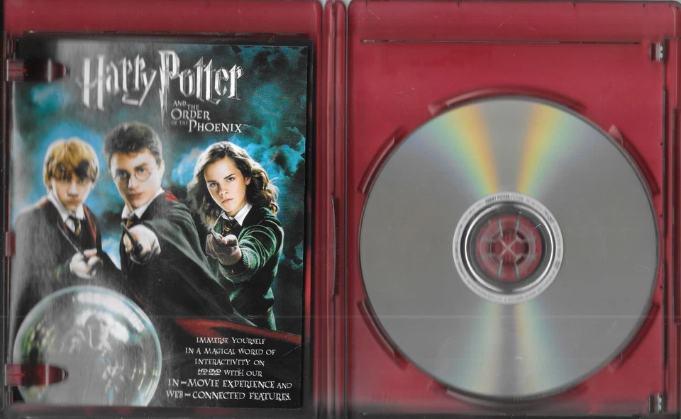 HD DVD-HARRY POTTER  AND THE ORDER OF THE PHO- 2002-ENG/FREN-FREE SHIP IN CANADA - Image 2 of 4