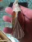Antique German Glass Angel Ornament, Standing Angel Figural Christmas Ornament, — photo 4