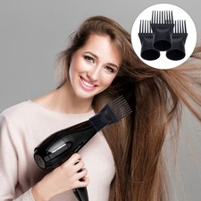 Durable Plastic Hair Dryer Comb Set 3PCS for Quick Hair Drying