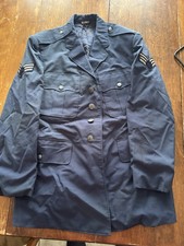 Vintage US Air Force Vietnam Era Dress Blue 100% Wool Jacket Coat Size 42R