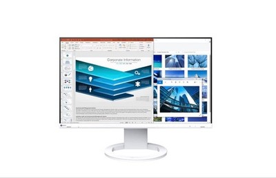 EIZO FlexScan EV2480-Z 23.8 Inch IPS LCD Monitor Full HD HDMI USB-C White
