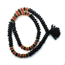 African Tuareg Beaded Bracelet Double