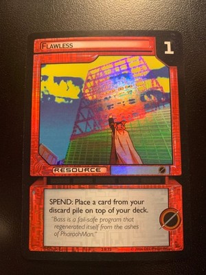 Mega Man NT Warrior TCG Foil Flawless