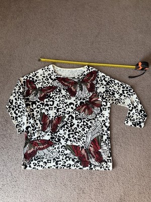 Gerry Weber Leopard & Butterfly Print Blouse   Women s Top (Estimated Size L)