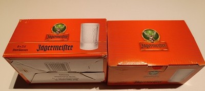 12x Jägermeister Shot Gläser 2cl NEU