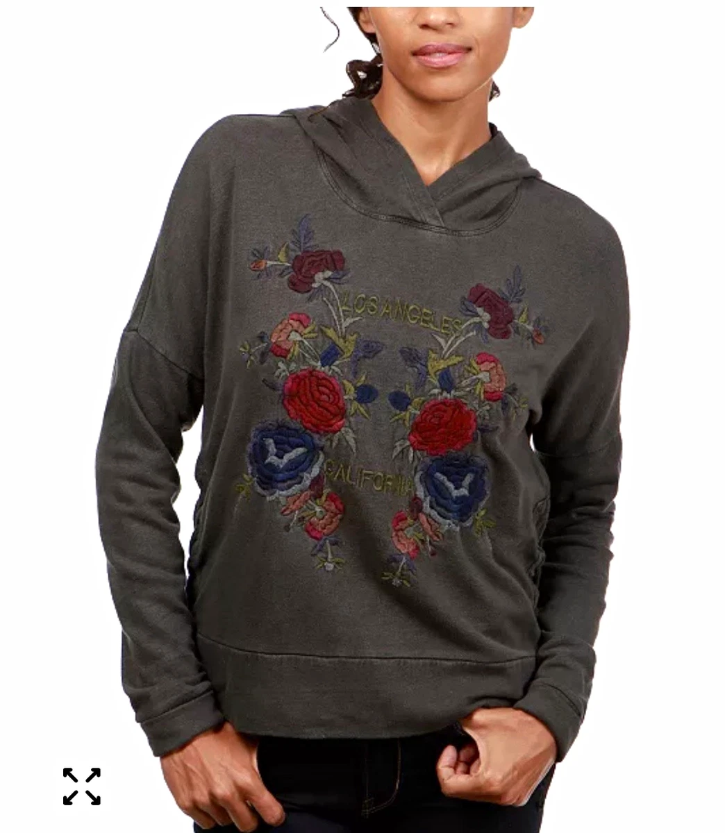 lucky brand embroidered hoodie products for sale | eBay