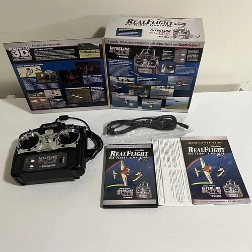 3D Futaba Interlink ELITE Controller R/C Real Flight Simulator G4 No Styrofoam