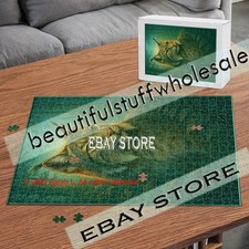 500 piece jigsaw puzzle Lynx forest woodland spirit animal fine wildlife