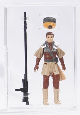 1983 Lili Ledy Star Wars Leia Organa Boushh Disguise Graded CAS 77.2 - Not AFA