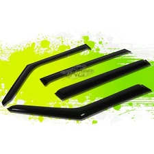 DARK TINT WINDOW VISOR/WIND DEFLECTOR VENT RAIN SHADE FOR 10-13 SOUL AM SUV