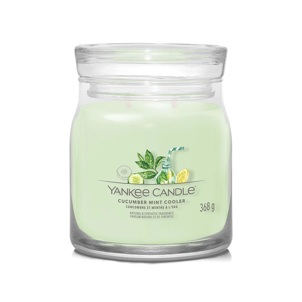 Grande Bougie Yankee Candle Pot En Verre - Parfum Ruban Bonbon, Neuve