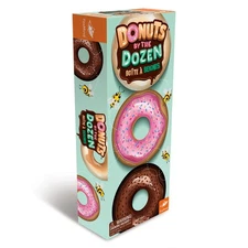 FoxMind: Donuts by the Dozen - Tile Flipping Speed Memory Game, Ages 7+