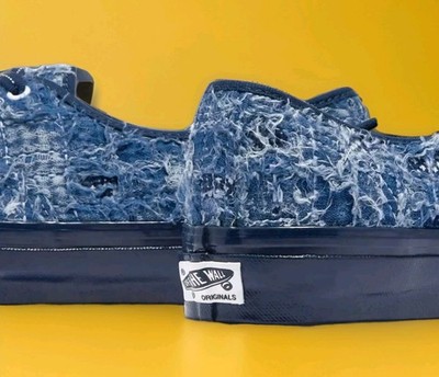 VANS x FDMTL OG authentic LX Distressed Indigo NEW men's size 12