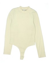 Topshop Women Ivory Bodysuit 8