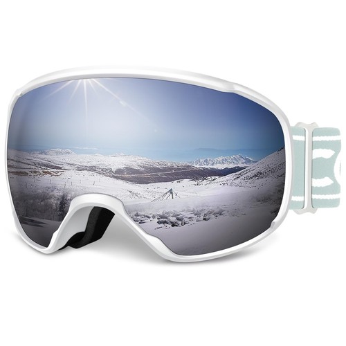Ski Goggles, OTG Snow Goggles for Adult Men Women Youth, Snowboard Goggles Ov...