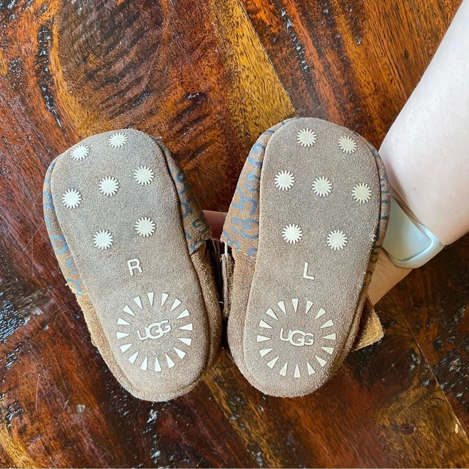 UGG Roo ботинок замши мягкая подошва туфли размер 4-5 - Изображение 3 из 4