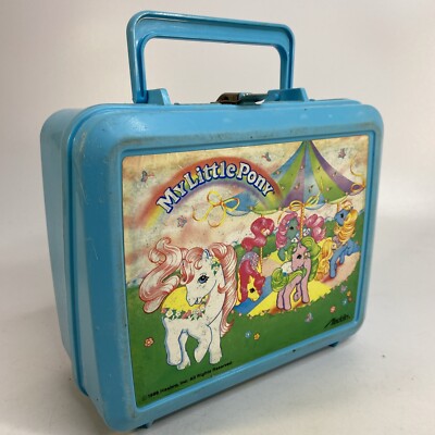 Vintage 1989 My Little Pony Kids Lunchbox Aladdin Hasbro Lunch Box