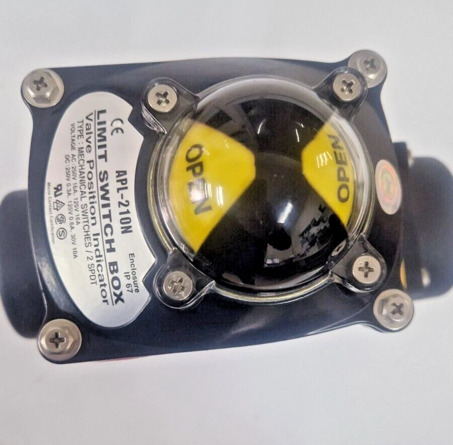 1.1/2 BSP STAINLESS STEEL,PNEUMATIC ACTUATED DOUBLE ACTING BALL VALVE & POSITION Foto 3 de 4