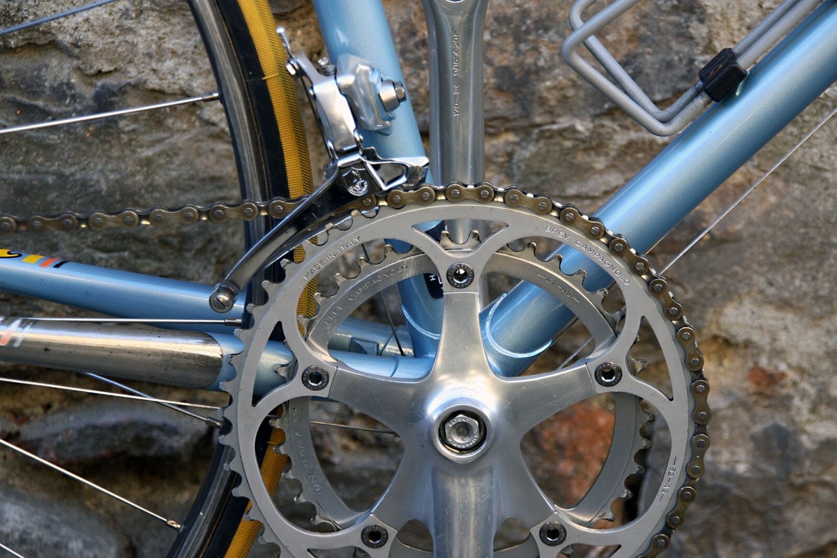 rossin record campagnolo chorus italy steel bike eroica vintage