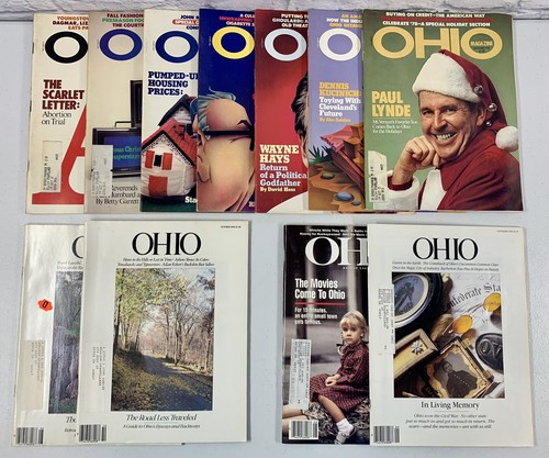 Lot of 11 Vintage 1970’s-1990’s OHIO Magazine Local Advertisements History - Bild 1 von 4