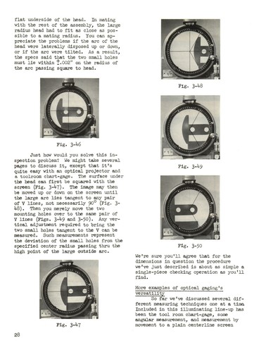 Optical Gaging - Instruction & Operation of Optical Comparators Kodak #1566 - Picture 6 of 12