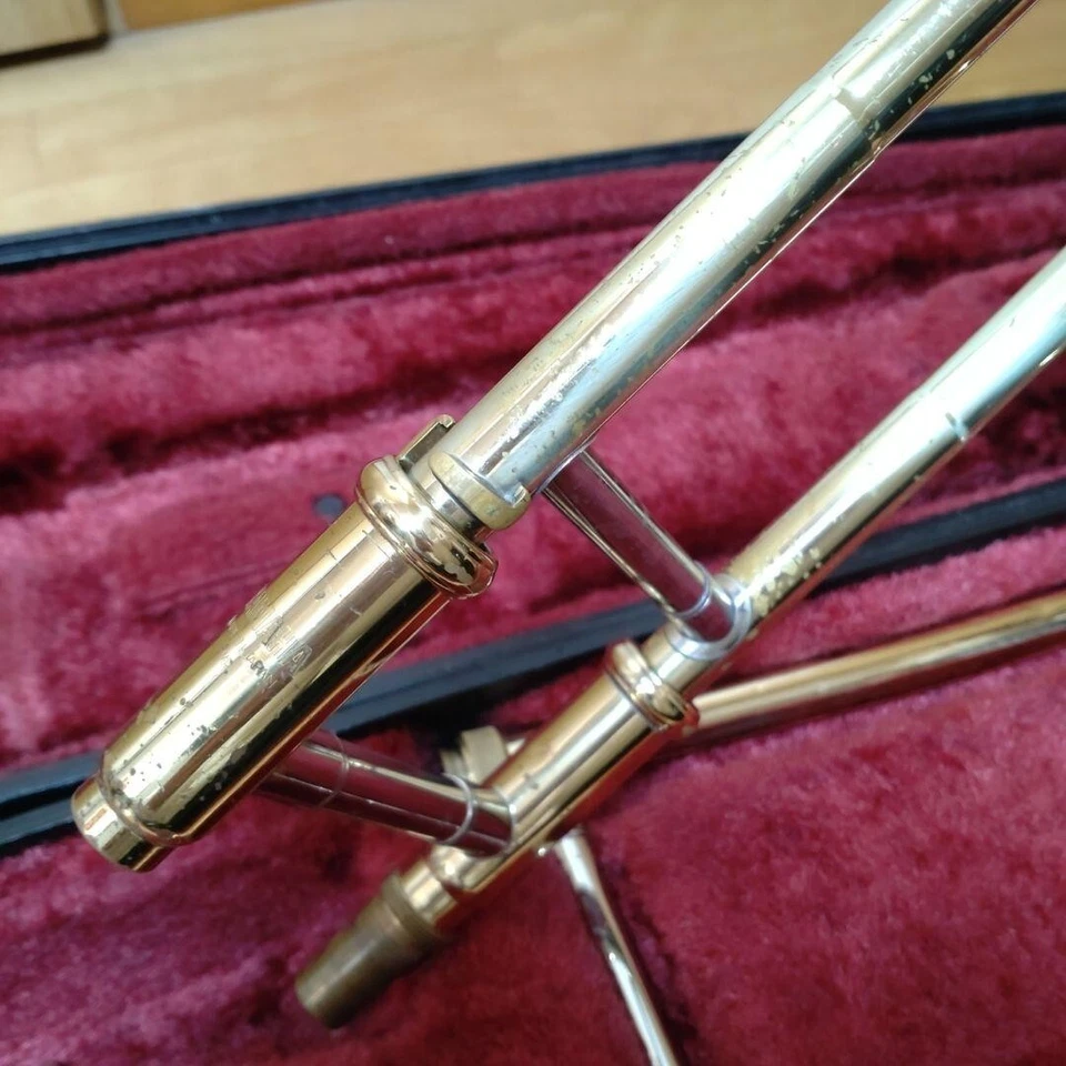 Yamaha YSL-455G YSL455G Tenorposaune mit Hartschalenkoffer Betrieb geprüft Ge... - Bild 4 von 4