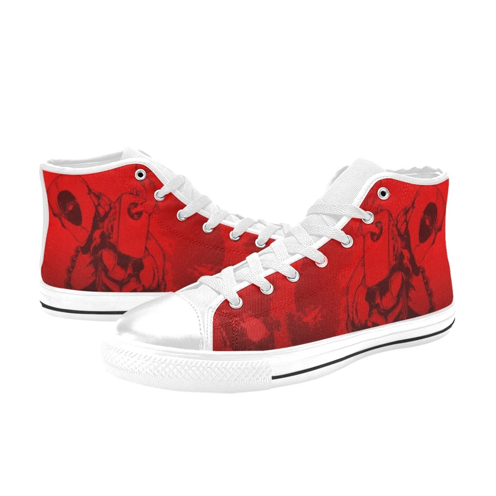 Deadpool High Top Sneakers