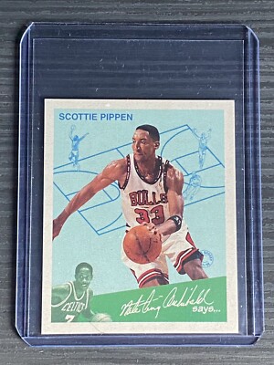 ** 1997-98 Fleer Goudey Greats #10 SCOTTIE PIPPEN **