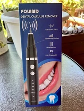 PolaMD Dental Caculus Remover  Ultrasonic Plaque & Tartar Tooth Cleaning Set