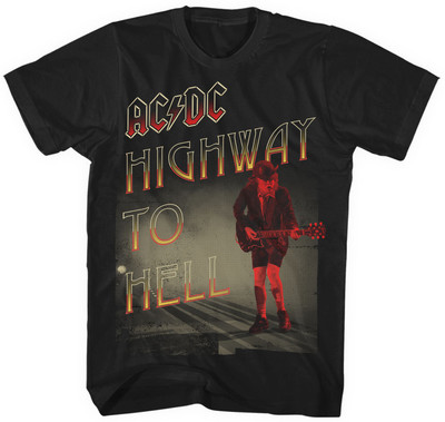 AC/DC - Highway To Hell - Red Angus - T-Shirt - Größe / Size L - Neu