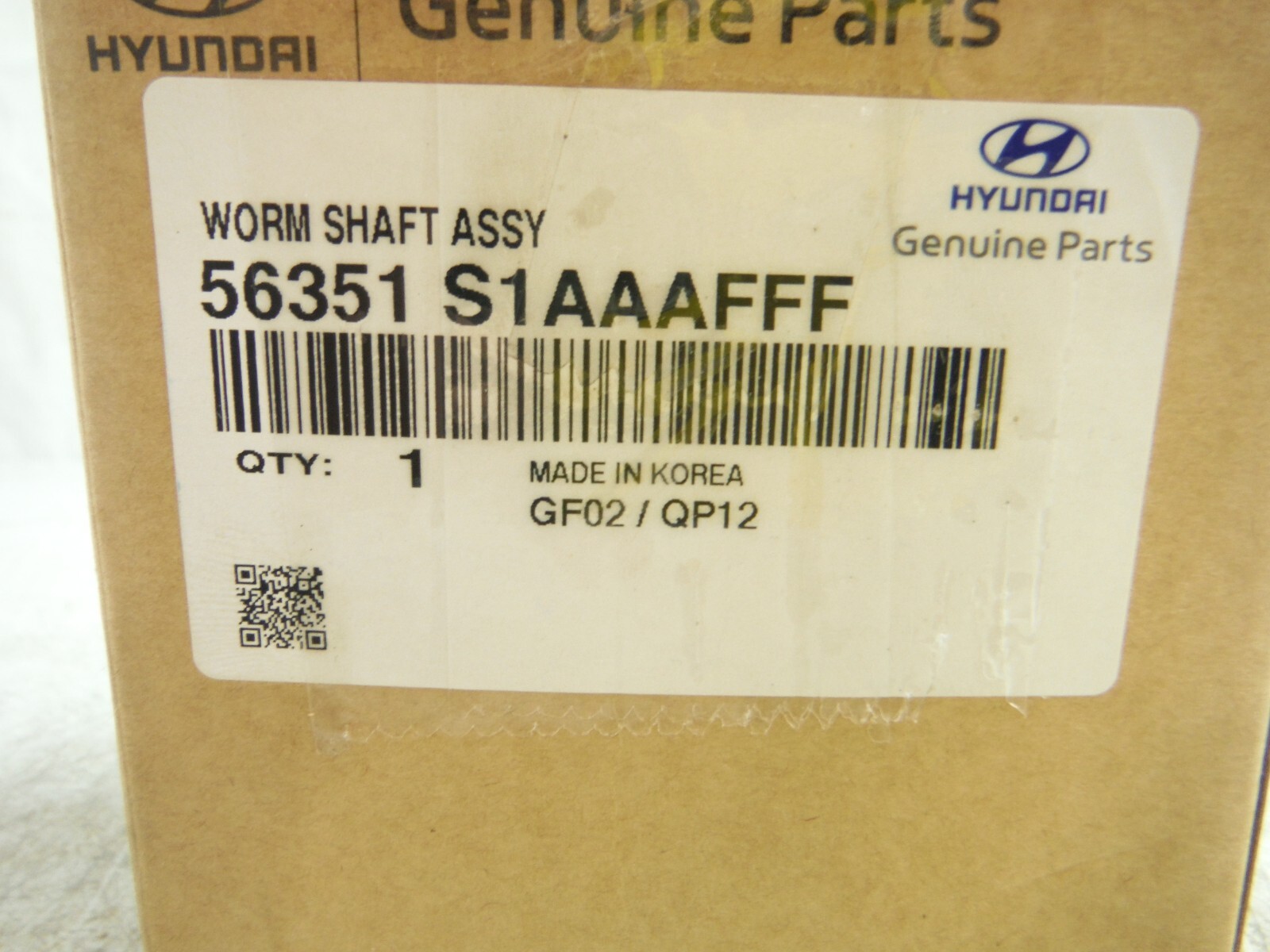 2020 Hyundai Palisade Worm Shaft Assembly OEM 56351 S1AAAFFF eBay