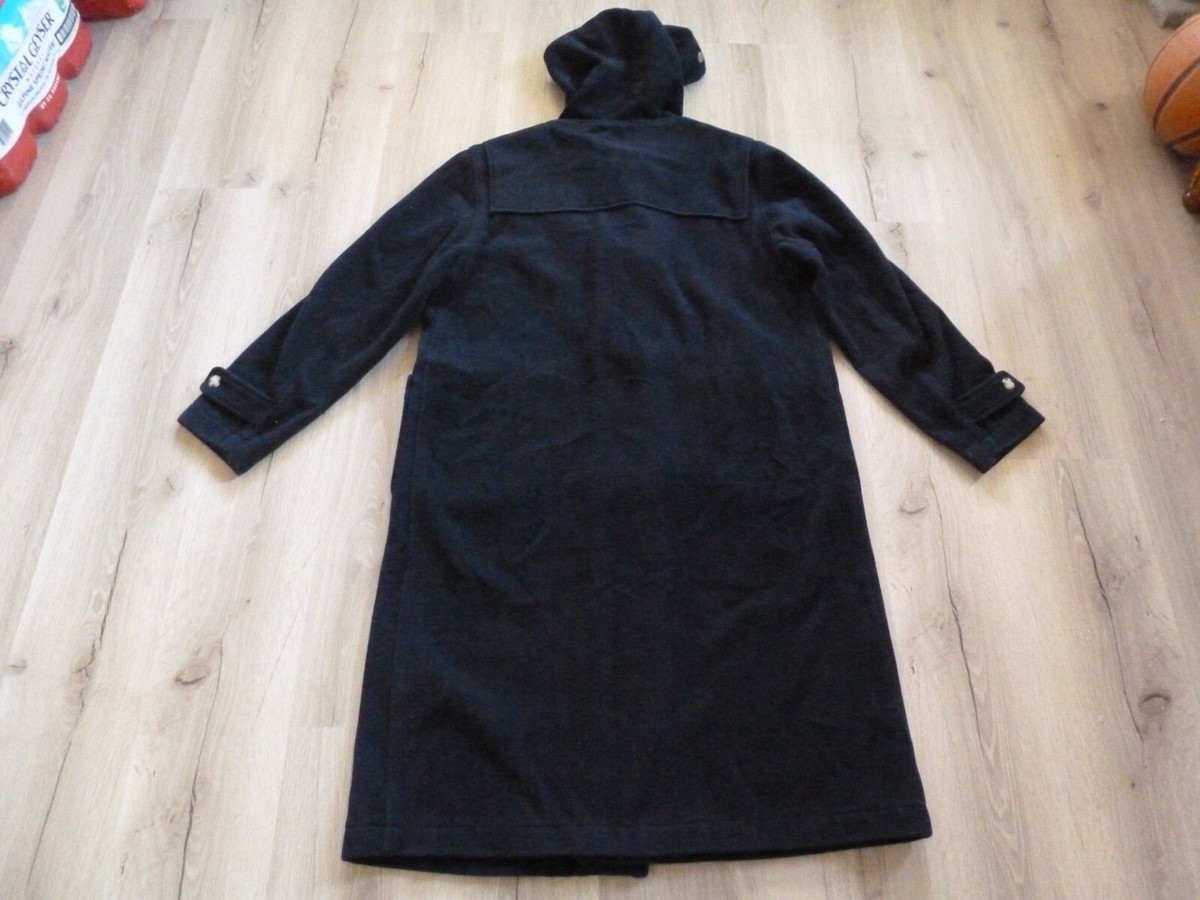 Vintage Polo Ralph Lauren Men's Wool Hooded Toggle Coat