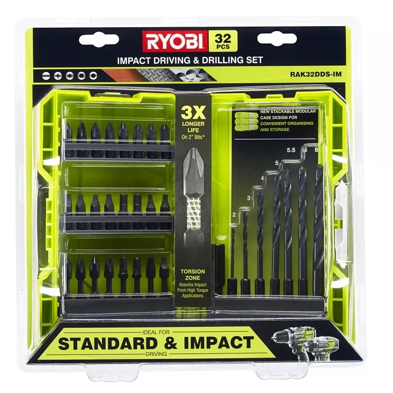 Ozito impact 2024 driver bits