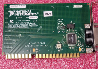 National Instruments AT-GPIB/TNT IEEE-488 ISA Interface Circuit board PCB #V69