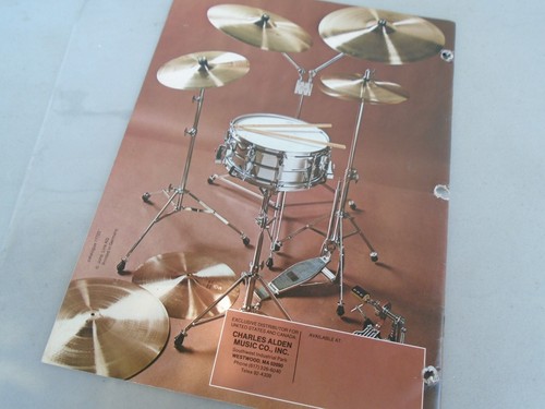 VINTAGE 1977 SONOR PHONIC DRUM BINDER CATALOG-THE DRUMMER'S DRUM-VG! - Picture 4 of 5