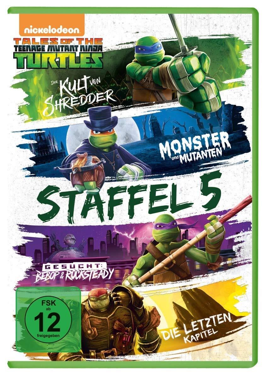 TEENAGE MUTANT NINJA TURTLES Complete Season 5 Five Fifth Series