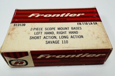 Redfield Frontier scope mount base 513120 for Savage 110 New Old Stock NOS