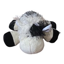Ganz Black And White Cow Webkinz Plush No Code W/ Partial Tags
