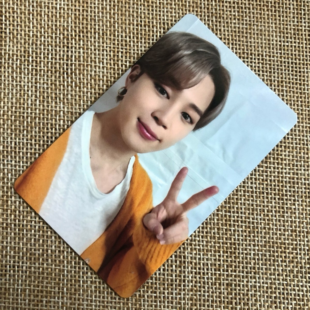 BTS JIMIN [BE Essential Edition] Official Photocard + Holder Set