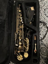 Black Alto Eb Saxophone