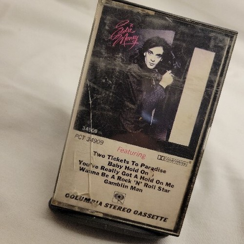 Eddie Money Audio Cassette Columbia Records PCT-34909 Two Tickets To Paradise - Foto 1 di 5