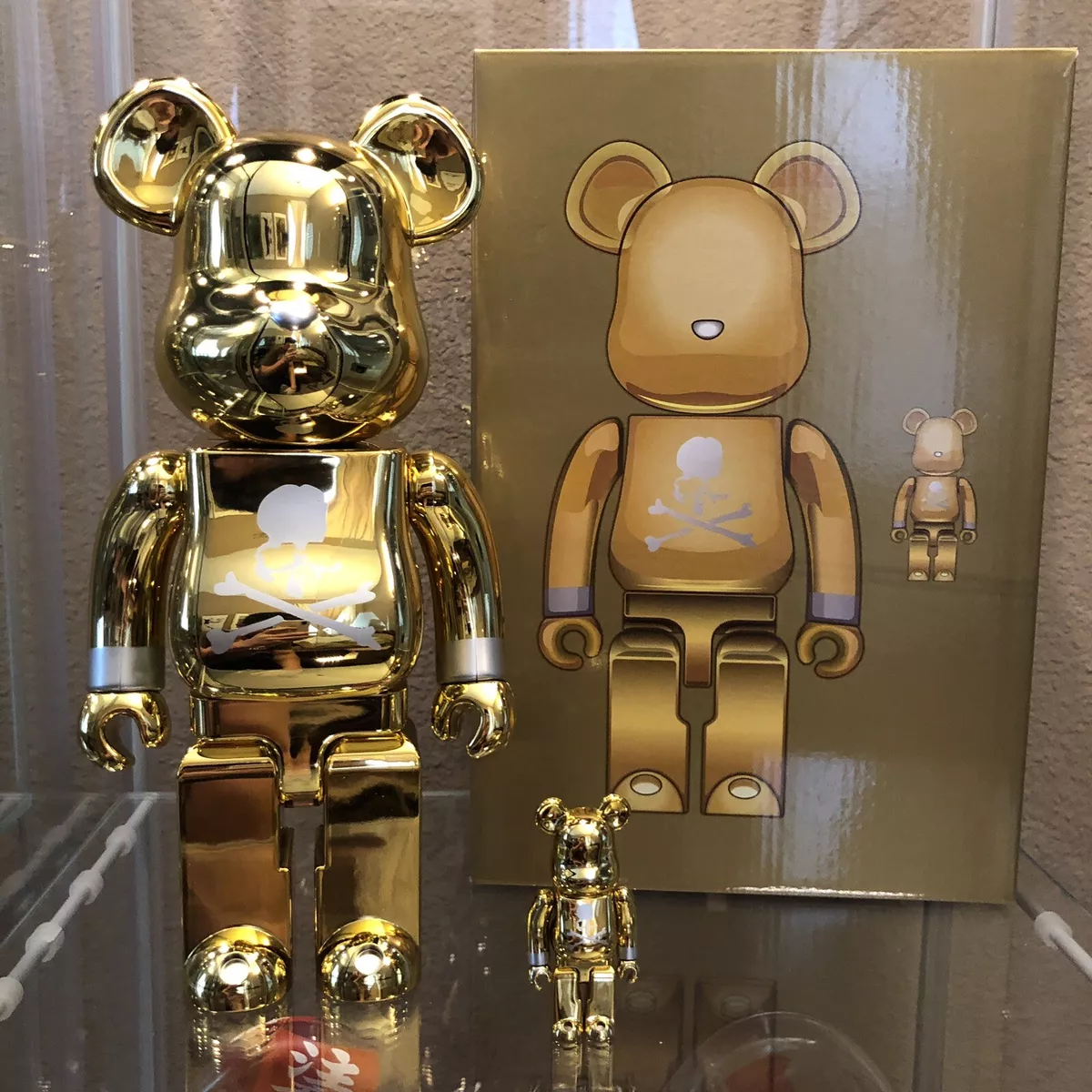 フィギュアBE@RBRICK mastermind GOLD 100％ & 400％ - その他