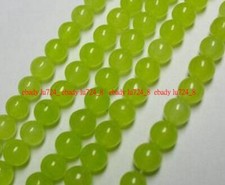 Fine Natural 4mm Green Peridot Gemstone Round Loose Beads 15 Inch Strand