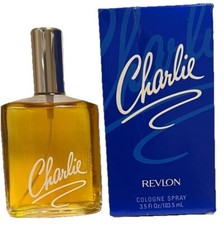 Charlie Revlon  Cologne Spray 3.5  fl oz original,  90s vintage boxed pl read