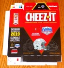 CHEEZ-IT LIMITED EDITION NCAA 2019 FIESTA BOWL BOX OHIO STATE BUCKEYES — photo 1