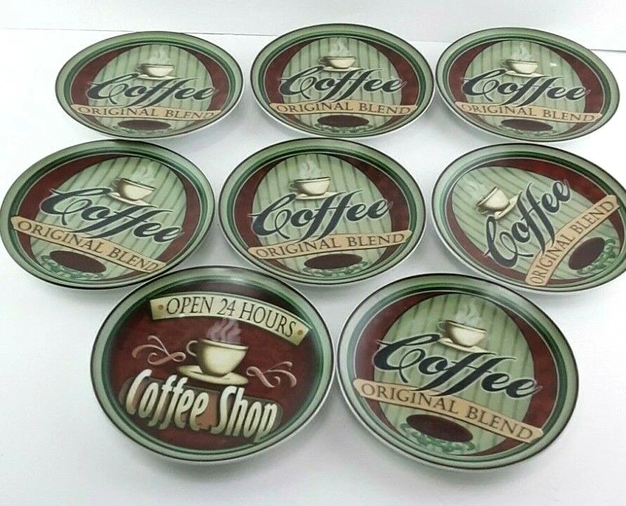 Details more than 188 coffee themed decorative plates latest seven.edu.vn