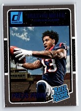 2016 Donruss Braxton Miller Press Proof Blue #353  Houston Texans Rookie